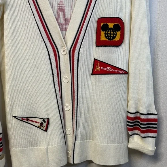 Walt Disney World 50 Anniversary Vault Collection Wool Blend Cardigan XL - Picture 5 of 10
